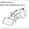Mahindra Tractor eMax 25L S Loader Operators Manual 8750 700 000 1 2015 1