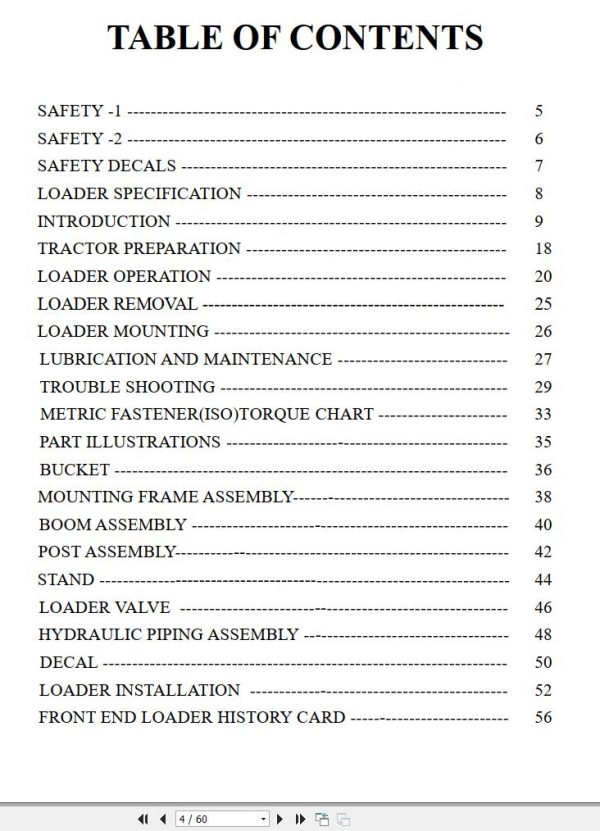 Mahindra Tractor eMax 25L S Loader Operators Manual 8750 700 000 1 2015 2