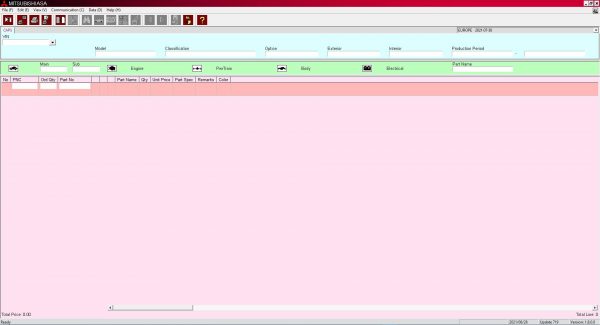Mitsubishi ASA 10.2021 EPC Spare Parts Catalog 2