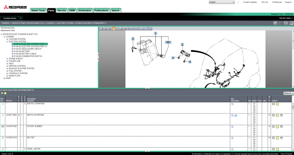 Mitsubishi ForkLift Trucks MCFS ASIA 11.2021 Spare Parts Catalogue 5