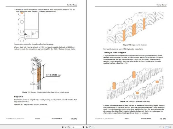 Mitsubishi Forklift MCFE FB40N Service Manual 2021 4