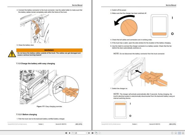 Mitsubishi Forklift MCFE FB50NH Service Manual 2021 4