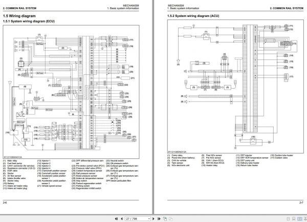 Mitsubishi Forklift MCFE FD70N3 Service Manual 2021 2