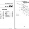 Mitsubishi Forklift MCFE FG50N3 Service Manual 2020 2