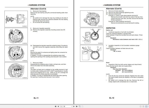Mitsubishi Forklift MCFE FG50N3 Service Manual 2020 3