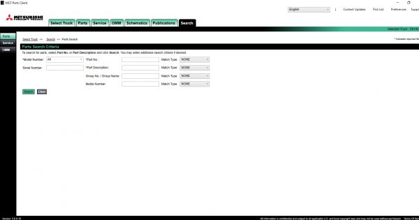 Mitsubishi Forklift Trucks MCFE 12.2021 Spare Parts Catalogue 9