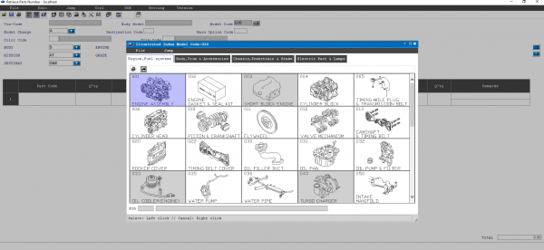 Subaru EPC3 EUROPE 07.2021 Spare Parts Catalog 6