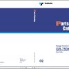 Tadano Mobile Crane GR 750XL 2 Service Parts Catalog Operator Manual Maintenance Manual and Circuit Diagrams 7