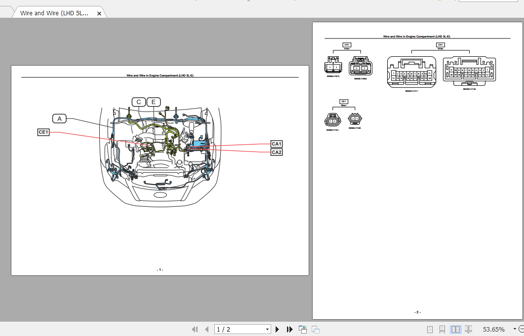 Toyota Fortuner 2018 Electrical Wiring Diagram