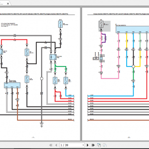 Toyota Hilux 2017 Electrical Wiring Diagram 2