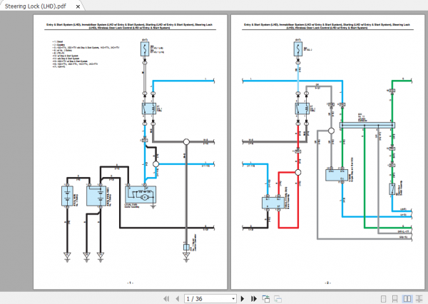 Toyota Hilux 2017 Electrical Wiring Diagram 3