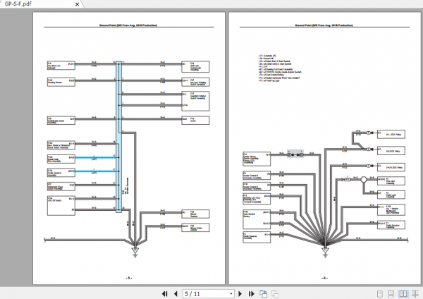 Toyota Vios 2018 Electrical Wiring Diagram 4