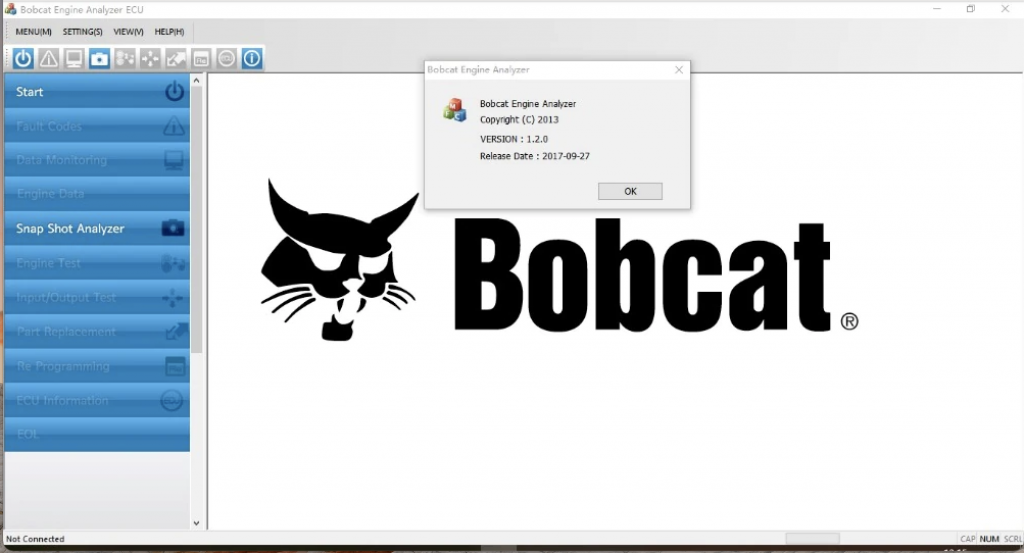 BOBCAT DCU ECU 2020 BOBCAT Engine Analyzer DCU ECU 2020 How To Install