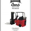 Bendi Forklift B40I4 5 Operators Manual Parts Manual 1
