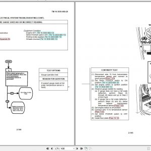 Bendi Forklift Model R60SL DC Technical Maintenance Manual TM 10 3930 669 20 2