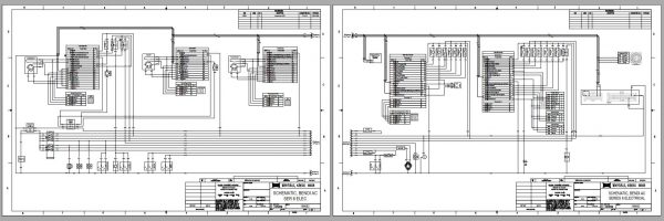 Bendi Forklift SERIES 6 Electrical Schematic Operators Parts Maintenance Manual 3