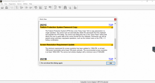 CAT ET 2021C License Active 3