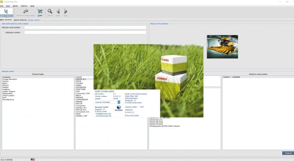 Claas Parts Doc 2.2 12.2021 Agricultural Updated 706 EPC Spare Parts Catalog DVD 1 1