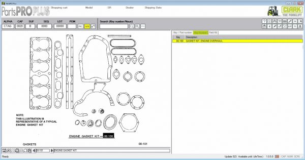 Clark ForkLift Parts Pro Plus v523 12.2021 Spare Parts Catalog DVD 4