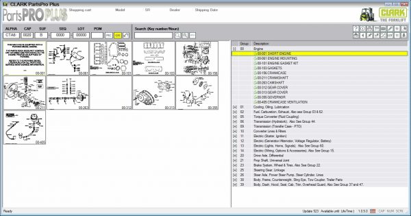 Clark ForkLift Parts Pro Plus v523 12.2021 Spare Parts Catalog DVD 5