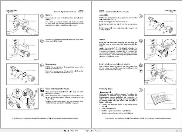 Cummins Engine QSK19 QSK19 CM850 CM2150 MCRS Volume 2 Service Manual 4021592 2015 2