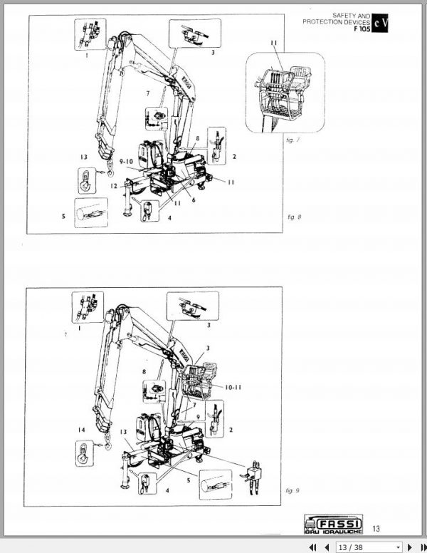 Fassi Cranes F105.23 Use and Maintenance Manual 2
