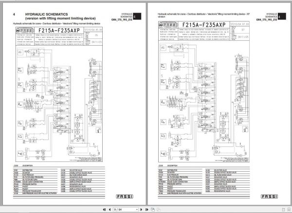 Fassi Cranes F195A.22 60001 Use and Maintenance Manual 2006 2