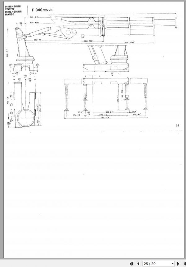 Fassi Cranes F340.23 Use and Maintenance Manual 2