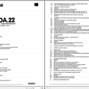 Fassi Cranes F50A.22 5001 Use and Maintenance Manual 1