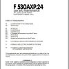 Fassi Cranes F530AXP.24 3001 Use and Maintenance Manual 2000