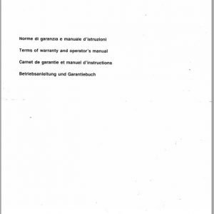 Fassi Cranes F8SE Use and Maintenance Manual 1