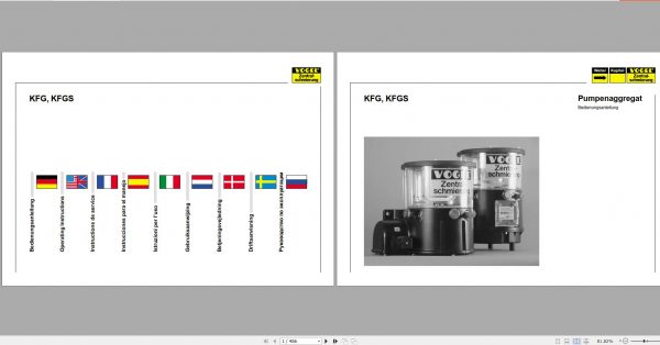 Fassi Cranes KFG KFGS Pump Operation Manual 1