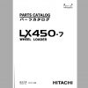 Hitachi Wheel Loader LX Series Parts Catalog PDF DVD 2