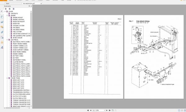 Hitachi Wheel Loader LX Series Parts Catalog PDF DVD 4