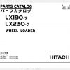Hitachi Wheel Loader LX Series Parts Catalog PDF DVD 8