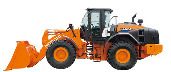 Hitachi ZW220 6 Wheel Loader studio