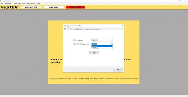 Hyster PC Service Tool v4.99 12.2021 Unlocked 10