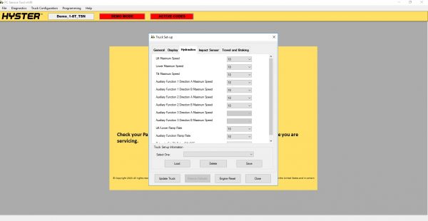 Hyster PC Service Tool v4.99 12.2021 Unlocked 6