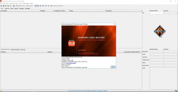 International Diamond Logic Builder DB2021.08 Diagnostic Software DVD 1
