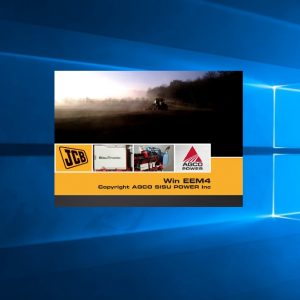 JCB Agco SISU Power WinEEM4 Service Tool 2.8 Diagnostic Software DVD 0
