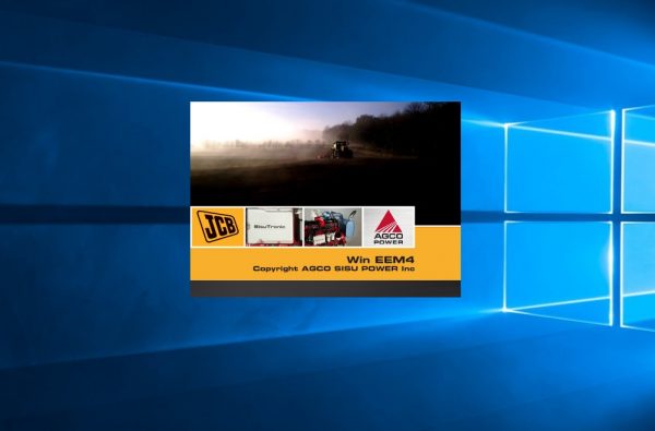 JCB Agco SISU Power WinEEM4 Service Tool 2.8 Diagnostic Software DVD 0