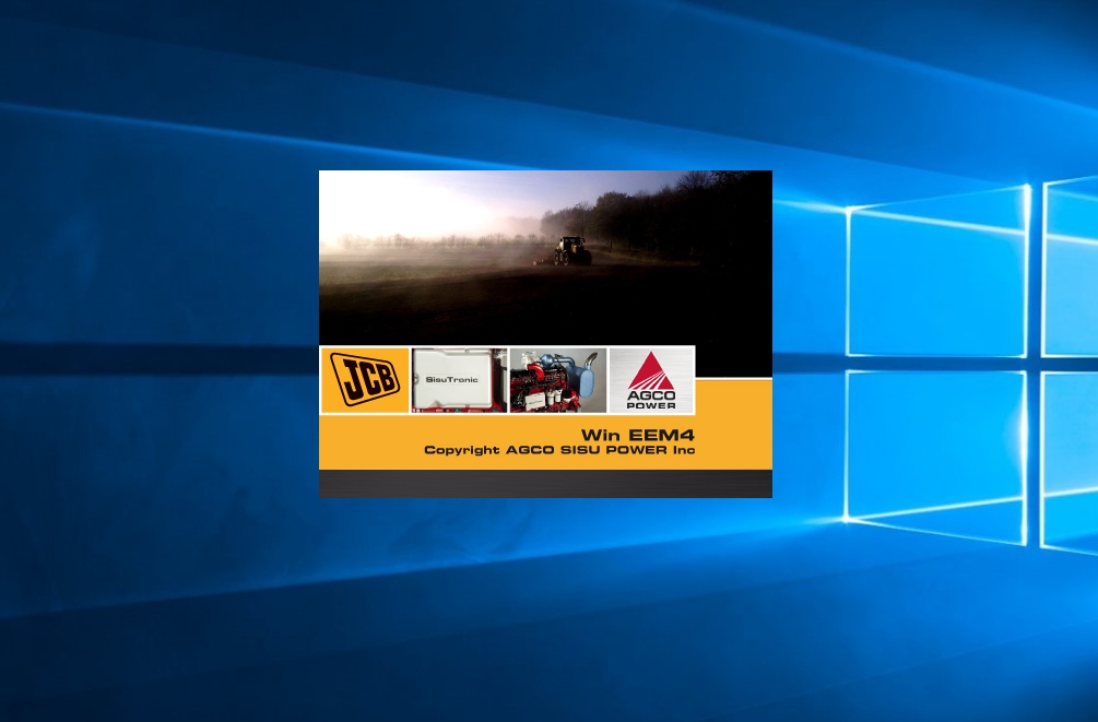 JCB Agco SISU Power WinEEM4 Service Tool 2.8 Diagnostic Software DVD 0