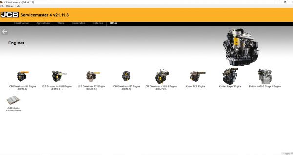 JCB ServiceMaster 4 v21.11.3 12.2021 Diagnostic Software DVD 728e4581e49a8551e