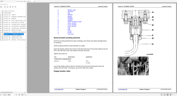 John Deere 6810 6910 6910S Tractors Repair Service Manual TM4566 3