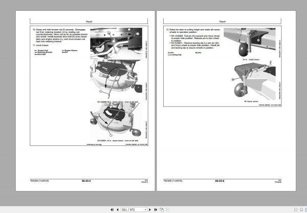 John Deere Agriculture 13.2 GB PDF Technical Manual Service Manual EN DVD 14