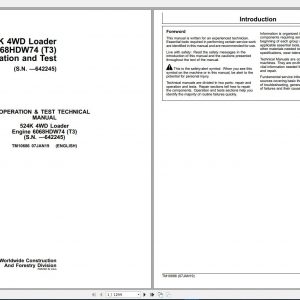 John Deere Agriculture 13.2 GB PDF Technical Manual Service Manual EN DVD 15