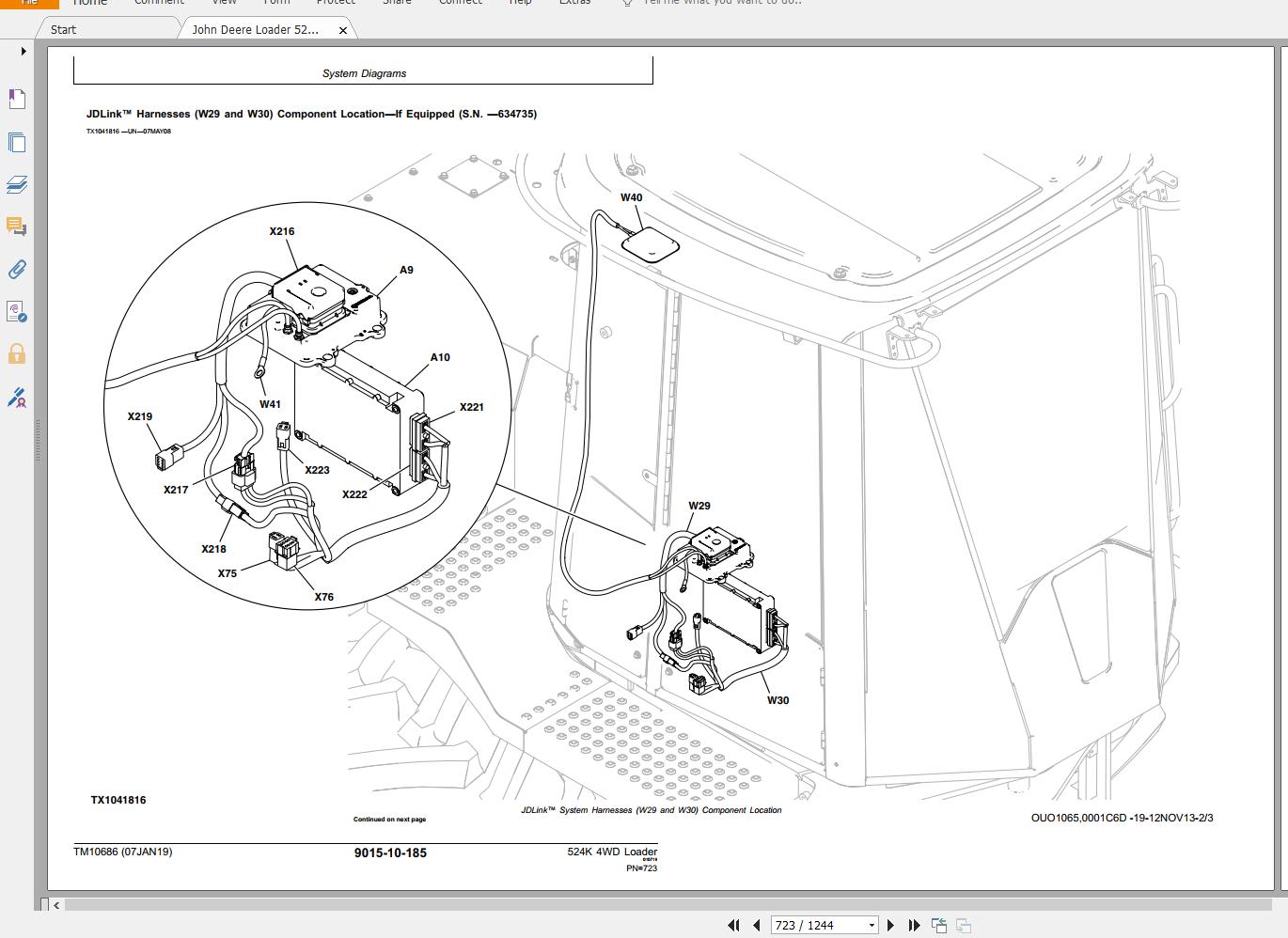 John Deere Agriculture 13.2 GB PDF Technical Manual Service Manual EN DVD