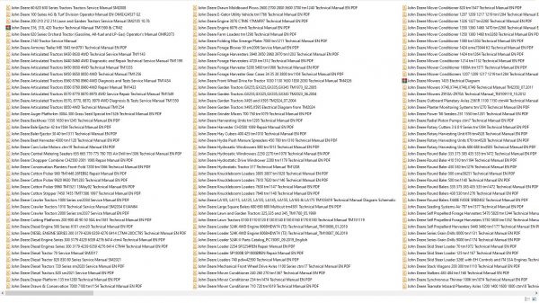 John Deere Agriculture 13.2 GB PDF Technical Manual Service Manual EN DVD 4