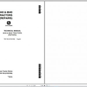 John Deere Agriculture 13.2 GB PDF Technical Manual Service Manual EN DVD 8