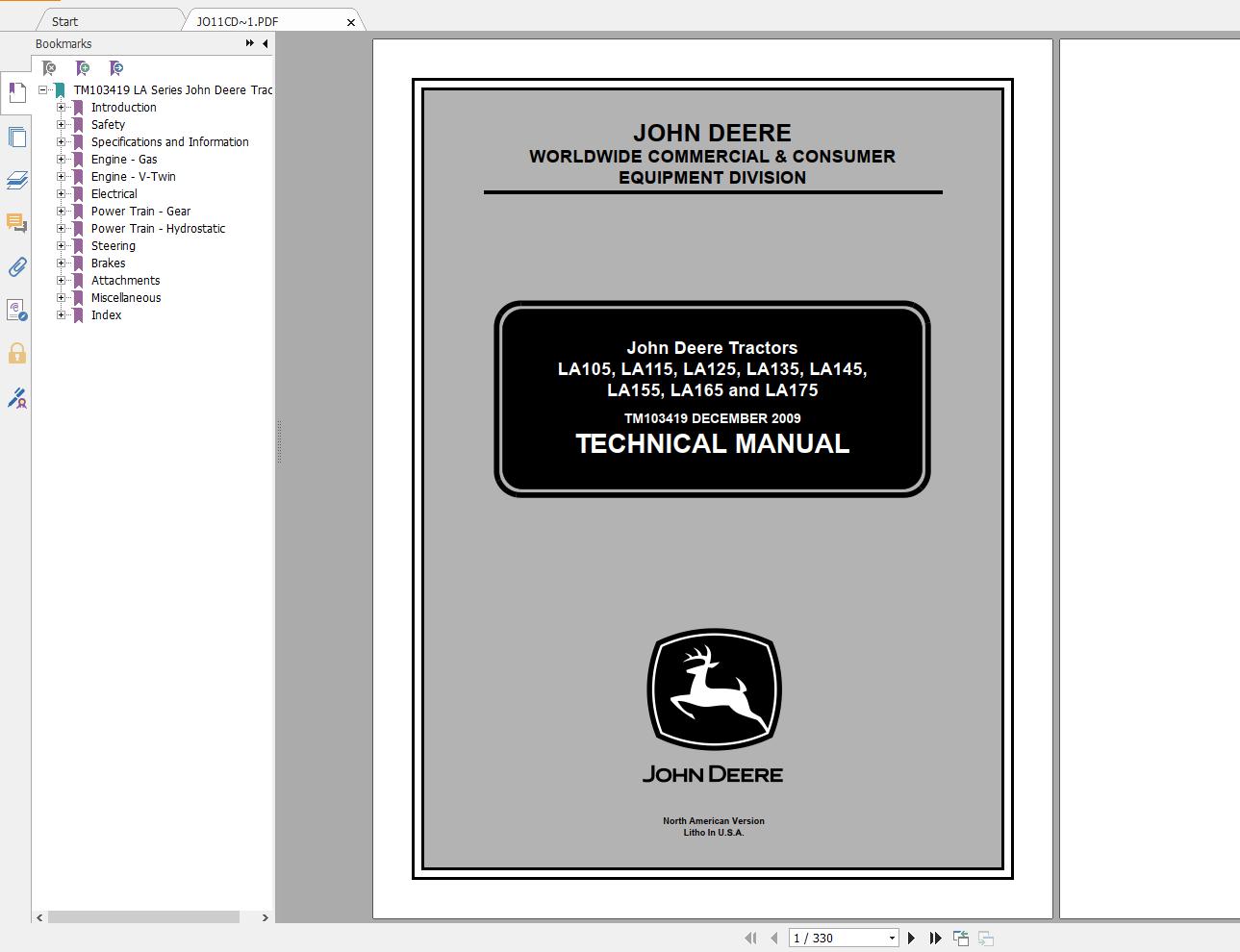 John Deere Agriculture 13.2 GB PDF Technical Manual Service Manual EN DVD